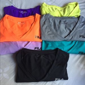 7 pack of Fila Active Tops